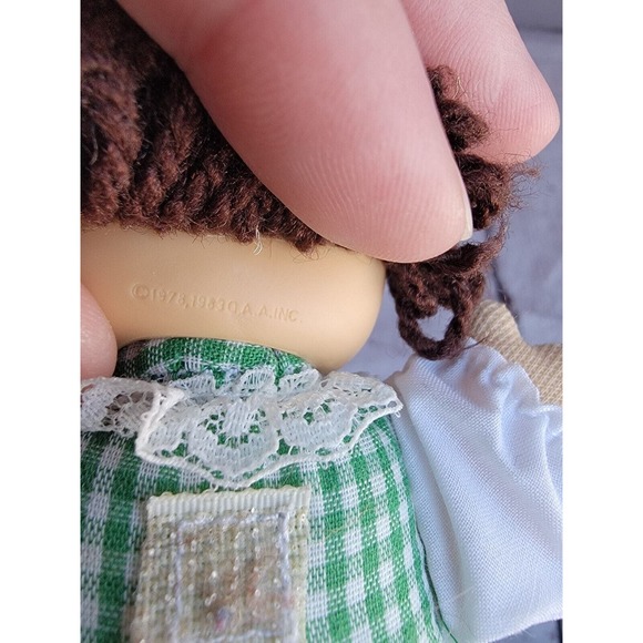 Coleco Cabbage Patch Kids Miniature Doll 1983 Playmates O A A Inc 5" - Picture 5 of 6